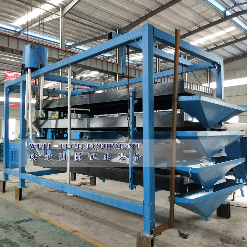 4layer shaking table in workshop