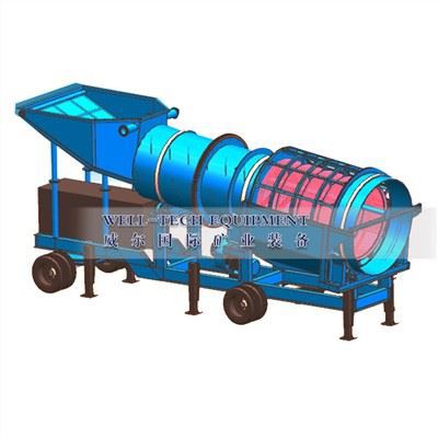Mobil Scrubber Trommel