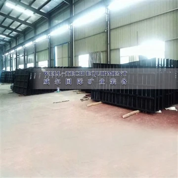 Levering af rystebord til adskillelse af tinmineraler til YunNan-provinsen Kina