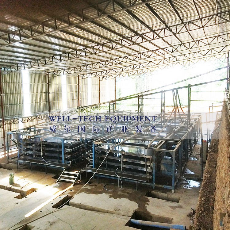 4 layer shaking table for Tin plant 4 layer shaking table for Tin plant